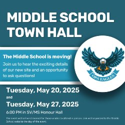 town hall announcement